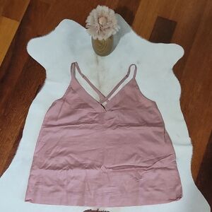 Athleta Pink Sleep Top S